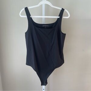 Banana Republic Black Bodysuit Women’s Size L | Scoop Neck Sleeveless Stretch